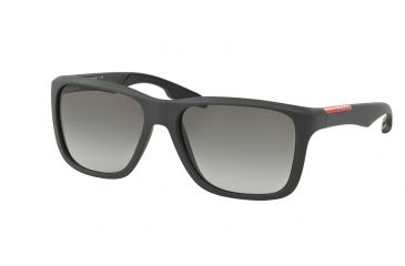 Image of Prada PS04OS Bifocal Prescription Sunglasses PS04OS-OAS3M1-59 - Lens Diameter 59 mm, Frame Color Dark Gray