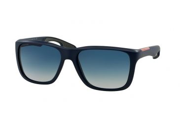 Image of Prada PS04OS Bifocal Prescription Sunglasses PS04OS-OAT8Z1-59 - Lens Diameter 59 mm, Frame Color Blue