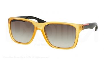 Image of Prada PS04OS Bifocal Prescription Sunglasses PS04OS-TWX0A7-59 - Lens Diameter 59 mm, Frame Color Matte Orange