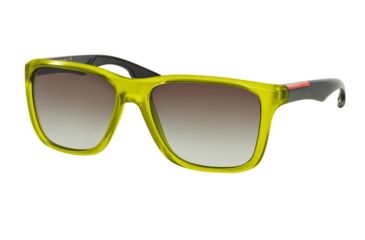Image of Prada PS04OS Bifocal Prescription Sunglasses PS04OS-TWZ0A7-59 - Lens Diameter 59 mm, Frame Color Matte Green