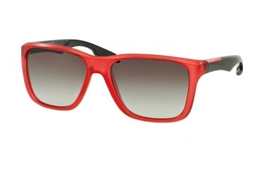 Image of Prada PS04OS Bifocal Prescription Sunglasses PS04OS-UAA0A7-59 - Lens Diameter 59 mm, Frame Color Matte Red