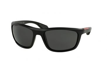 Image of Prada PS04PS Progressive Prescription Sunglasses PS04PS-1BO1A1-62 - Lens Diameter 62 mm, Frame Color Black Demi Shiny