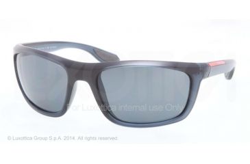 Image of Prada PS04PS Progressive Prescription Sunglasses PS04PS-SMA5Z1-62 - Lens Diameter 62 mm, Frame Color Grey Demi Shiny