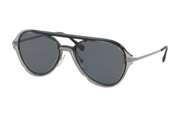 Image of Prada PS04TS Sunglasses P2X5Z1-57 - Grey Frame, Polar Grey Lenses