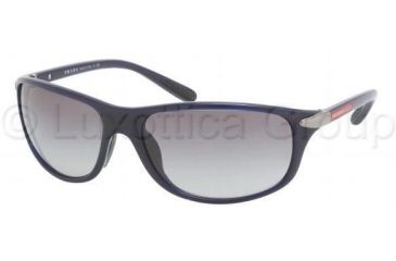 Image of Prada PS05MS Sunglasses 0AL3M1-6417 - Blue Gray Gradient
