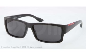 Image of Prada PS05OS Single Vision Prescription Sunglasses PS05OS-1AB1A1-59 - Lens Diameter 59 mm, Lens Diameter 59 mm, Frame Color Black