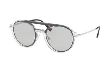 Image of Prada PS05TS Prescription Sunglasses, 51mm, Crystal, PS05TS-1KP4Q1-51-SV