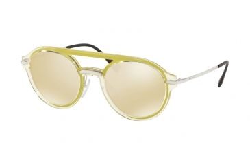 Image of Prada PS05TS Prescription Sunglasses PS05TS-C10206-51 - Lens Diameter 51 mm, Frame Color Yellow
