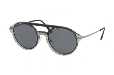 Image of Prada PS05TS Prescription Sunglasses PS05TS-P2X5Z1-51 - Lens Diameter 51 mm, Frame Color Grey