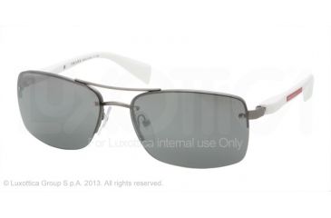 Image of Prada PS 50NS 62 PS50NS Bifocal Prescription Sunglasses PS50NS-7CQ7W1-62 - Lens Diameter 62 mm, Frame Color Gunmetal Demi Shiny