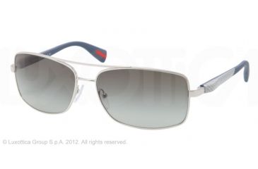 Image of Prada PS50OS Bifocal Prescription Sunglasses PS50OS-1BC3M1-62 - Lens Diameter 62 mm, Frame Color Silver