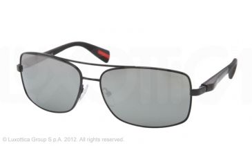Image of Prada PS50OS Bifocal Prescription Sunglasses PS50OS-1BO7W1-62 - Lens Diameter 62 mm, Frame Color Black Demi Shiny