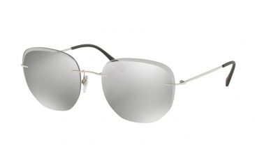 Image of Prada PS50TS Bifocal Prescription Sunglasses PS50TS-1BC125-57 - Lens Diameter 57 mm, Frame Color Silver