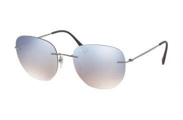Image of Prada PS50TS Bifocal Prescription Sunglasses PS50TS-5AV5R0-57 - Lens Diameter 57 mm, Frame Color Gunmetal