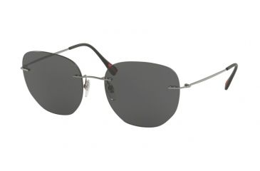 Image of Prada PS50TS Bifocal Prescription Sunglasses PS50TS-5AV5S0-57 - Lens Diameter 57 mm, Frame Color Gunmetal