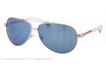 Image of Prada PS51NS Progressive Prescription Sunglasses PS51NS-1BC9P1-63 - 