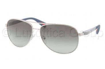 Image of Prada PS51OS Bifocal Prescription Sunglasses PS51OS-1BC3M1-6214 - Lens Diameter 62 mm, Frame Color Silver