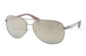 Image of Prada PS51OS Bifocal Prescription Sunglasses PS51OS-5AV1C0-6214 - Lens Diameter 62 mm, Frame Color Gunmetal