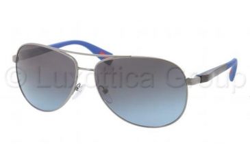 Image of Prada PS51OS Bifocal Prescription Sunglasses PS51OS-5AV5I1-6214 - Lens Diameter 62 mm, Frame Color Gunmetal Grey