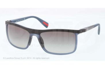 Image of Prada PS51PS Sunglasses JAP3M1-58 - Avio Demishiny Frame, Grey Gradient Lenses