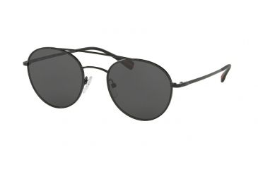 Image of Prada PS51SS Single Vision Prescription Sunglasses PS51SS-7AX5S0-51 - Lens Diameter 51 mm, Frame Color Black