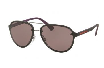 Image of Prada PS52SS Single Vision Prescription Sunglasses PS52SS-VII6X1-58 - Lens Diameter 58 mm, Frame Color Brown Violet