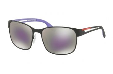 Image of Prada PS52TS Bifocal Prescription Sunglasses PS52TS-DG0140-59 - Lens Diameter 59 mm, Frame Color Black Rubber