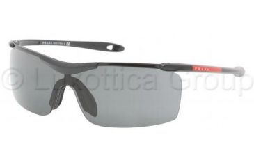 Image of Prada PS53MS Sunglasses 7AX1A1-0134 - Black Gray