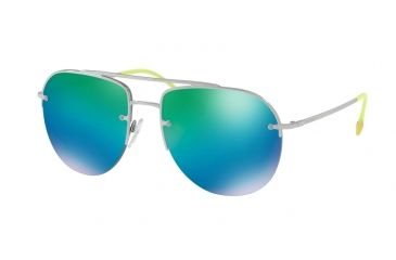 Image of Prada PS53SS Single Vision Prescription Sunglasses PS53SS-5AV6U2-59 - Lens Diameter 59 mm, Frame Color Gunmetal