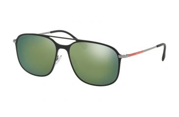 Image of Prada PS53TS Prescription Sunglasses, 56mm, Black Gunmetal, PS53TS-1AB213-56-SV