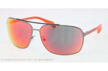 Image of Prada PS54OS Bifocal Prescription Sunglasses PS54OS-5AV6Y1-64 - Lens Diameter 64 mm, Lens Diameter 64 mm, Frame Color Gunmetal