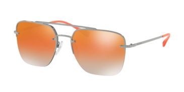 Image of Prada PS54SS Bifocal Prescription Sunglasses PS54SS-5AV6U0-59 - Lens Diameter 59 mm, Frame Color Gunmetal