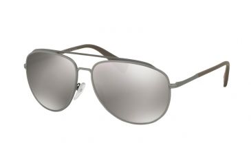 Image of Prada PS55RS Bifocal Prescription Sunglasses PS55RS-DG15K0-59 - Lens Diameter 59 mm, Frame Color Brown/lead Rubber