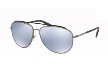 Image of Prada PS55RS Bifocal Prescription Sunglasses PS55RS-QFP5Q0-59 - Lens Diameter 59 mm, Frame Color Grey/steel Rubber