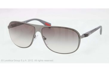 Image of Prada PS56OS Progressive Prescription Sunglasses PS56OS-DG10A7-62 - Lens Diameter 62 mm, Lens Diameter 62 mm, Frame Color Gunmetal