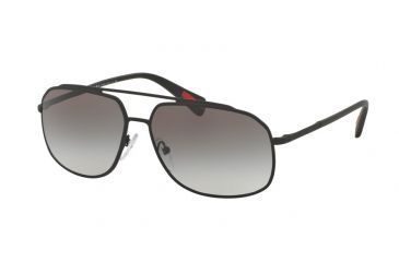 Image of Prada PS56RS Bifocal Prescription Sunglasses PS56RS-DG00A7-60 - Lens Diameter 60 mm, Frame Color Black Rubber