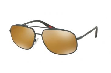 Image of Prada PS56RS Bifocal Prescription Sunglasses PS56RS-UFI5N2-60 - Lens Diameter 60 mm, Frame Color Green Rubber