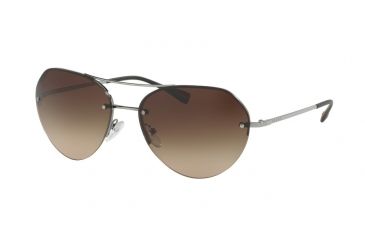 Image of Prada PS57RS Bifocal Prescription Sunglasses PS57RS-5AV6S1-59 - Lens Diameter 59 mm, Frame Color Gunmetal