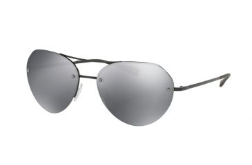 Image of Prada PS57RS Bifocal Prescription Sunglasses PS57RS-7AX5L0-59 - Lens Diameter 59 mm, Frame Color Black