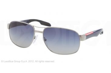Image of Prada PS58NS Single Vision Prescription Sunglasses PS58NS-5AV8Z1-61 - 