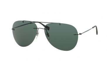 Image of Prada RED FEATHER PS50PS Bifocal Prescription Sunglasses PS50PS-7AX3O1-60 - Lens Diameter 60 mm, Frame Color Black