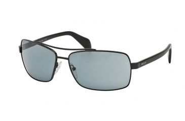 Image of Prada SOCIETY PR55QS Bifocal Prescription Sunglasses PR55QS-7AX3C2-63 - Lens Diameter 63 mm, Frame Color Black
