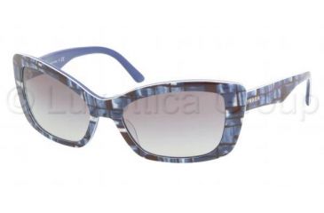 Image of Prada Bifocal Sunglasses PR03NS with Lined Bi-Focal Rx Prescription Lenses PR03NS-BF23M1-5718 - Lens Diameter: 57 mm