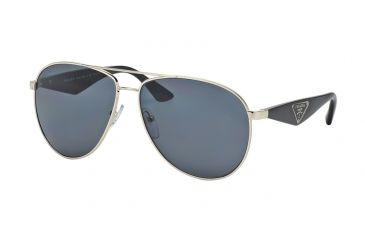 Image of Prada TRIANGLE PR53QS Bifocal Prescription Sunglasses PR53QS-ZVN5Z1-60 - Lens Diameter 60 mm, Frame Color Pale Gold