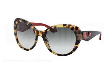 Image of Prada VOICE PR26QS Bifocal Prescription Sunglasses PR26QS-7S00A7-56 - Lens Diameter 56 mm, Frame Color Medium Havana