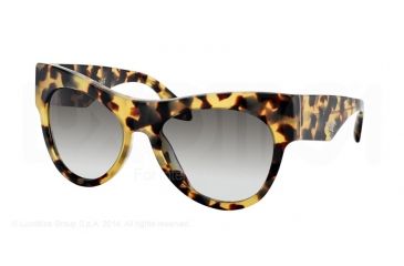 Image of Prada VOICE PR28QS Single Vision Prescription Sunglasses PR28QS-7S00A7-56 - Lens Diameter 56 mm, Frame Color Havana