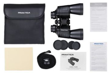 Image of Praktica Falcon 10x50 Binoculars, Black PRA123