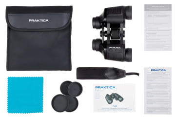Image of Praktica Falcon 7x35mm Porro Prism Coated Optics Field Binoculars, Black, UOF735BK