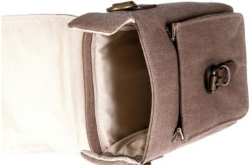 Image of Praktica Heritage Leather Binocular Shoulder Bag, Brown/Tan PRA189