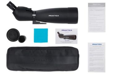 Image of Praktica Hydan 25-75x90mm Angled Spotting Scope, Black PRA084